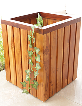 Cache pot cube